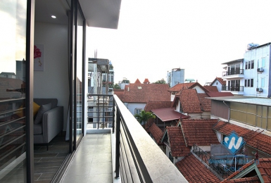 A brand new  1 bedroom apartment with balcony for rent in To Ngoc Van, Tay Ho, Ha Noi